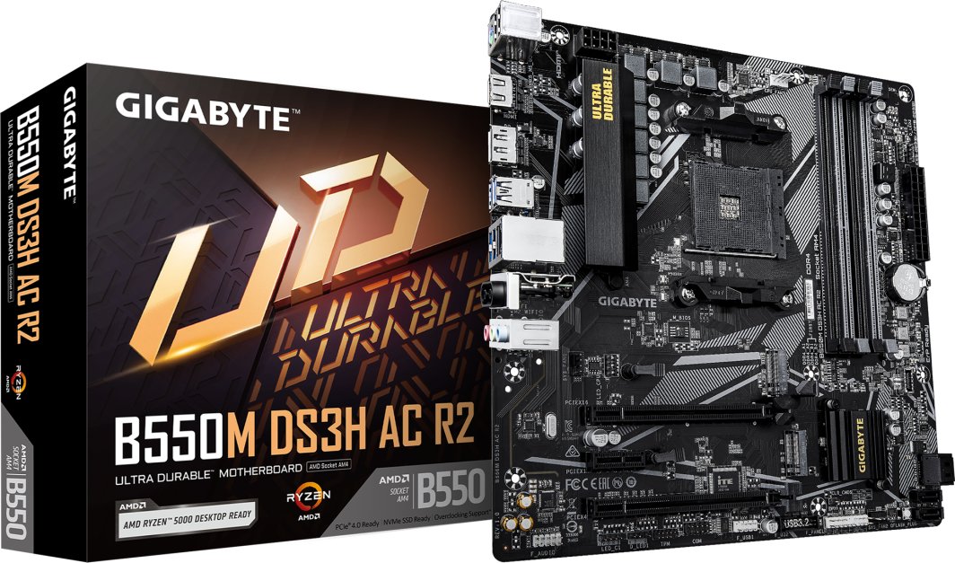 Płyta główna Gigabyte B550M DS3H AC R2