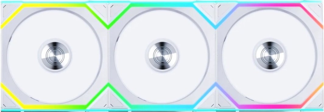 Wentylator Lian Li UNI FAN SL Wireless 120 3-pack biały (12SL1W3W)
