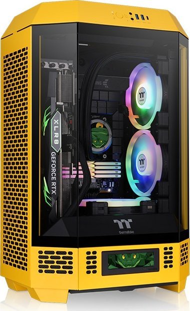 Obudowa Thermaltake The Tower 300 żółta (CA-1Y4-00S4WN-00)
