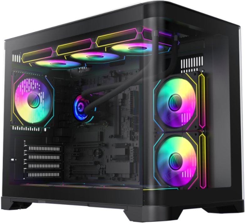 Obudowa GameMax HYPE-M BK Czarny