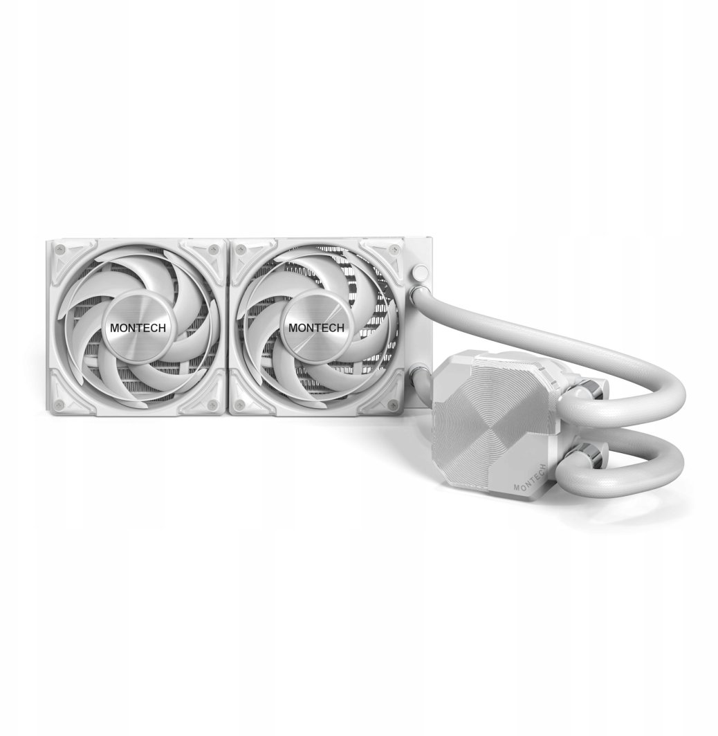 Chłodzenie wodne Montech HyperFlow Silent 240 Biały (Hyper Flow Silent 240 White)