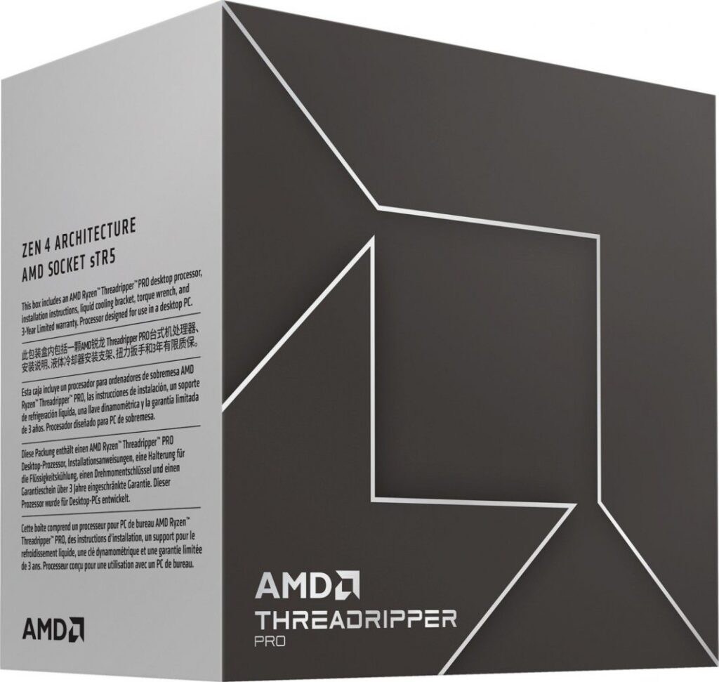 Procesor AMD Ryzen Threadripper Pro 7975WX, 4.0 GHz, 128 MB, BOX (100-100000453WOF)