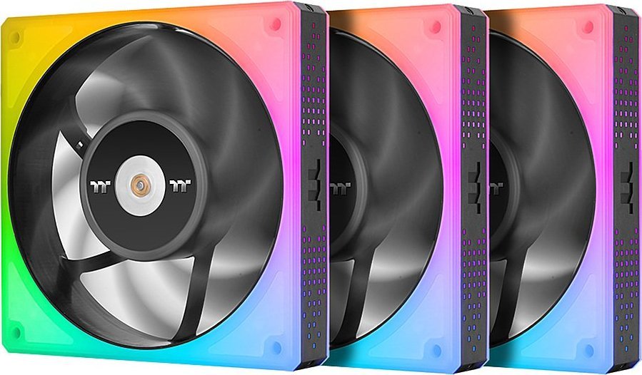 Wentylator Thermaltake ToughFan 12 RGB 3-pack + Hub (CL-F135-PL12SW-A)