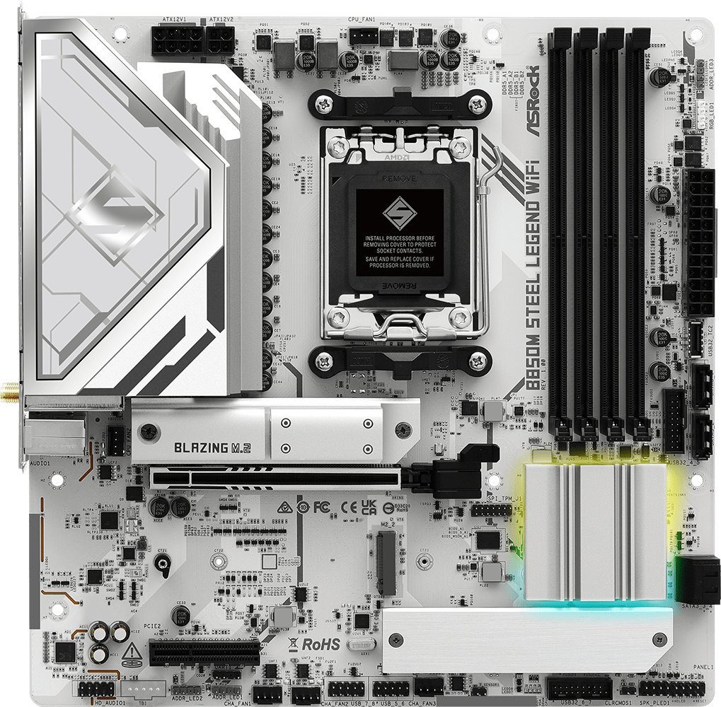 Płyta główna ASRock B850M STEEL LEGEND WIFI