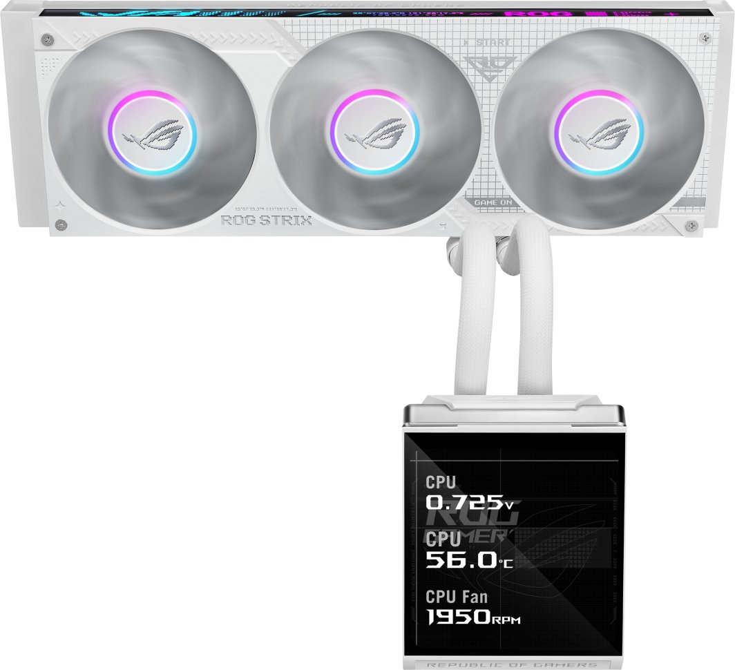 Chłodzenie wodne Asus ROG STRIX SLC IV 360 ARGB LCD white (90RC01S2-B0EAY0)