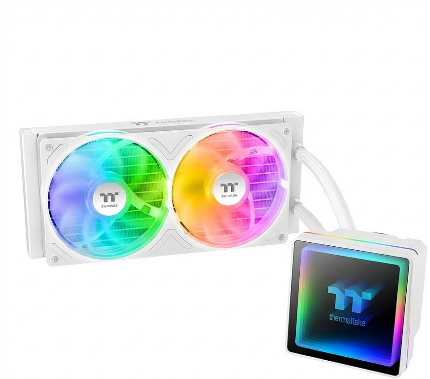 Chłodzenie wodne Thermaltake TH240-S V3 ARGB Sync Snow Edition (CL-W471-PL12SW-A)