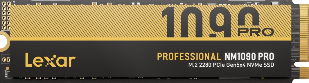 Dysk SSD Lexar NM1090 Pro 2TB M.2 2280 PCI-E x4 Gen5 NVMe (LNM109P002T-RNNNG)