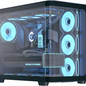 Obudowa Aerocool P500C czarna (P500C-G-BK-v1)