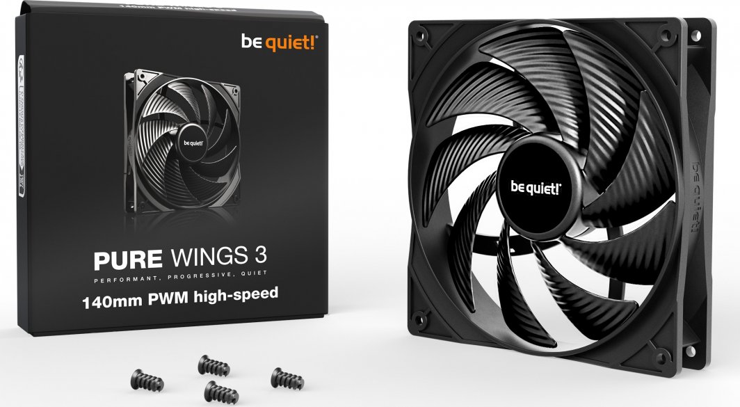 Wentylator be quiet! Pure Wings 3 140mm PWM high-speed (BL109)