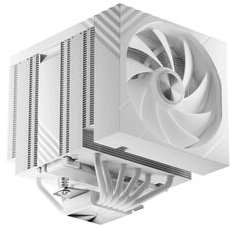 Chłodzenie CPU TRYX TURRIS T620 Chłodzenie CPU Dual-Tower z 5-calowym wyświetlaczem - 120mm, biały