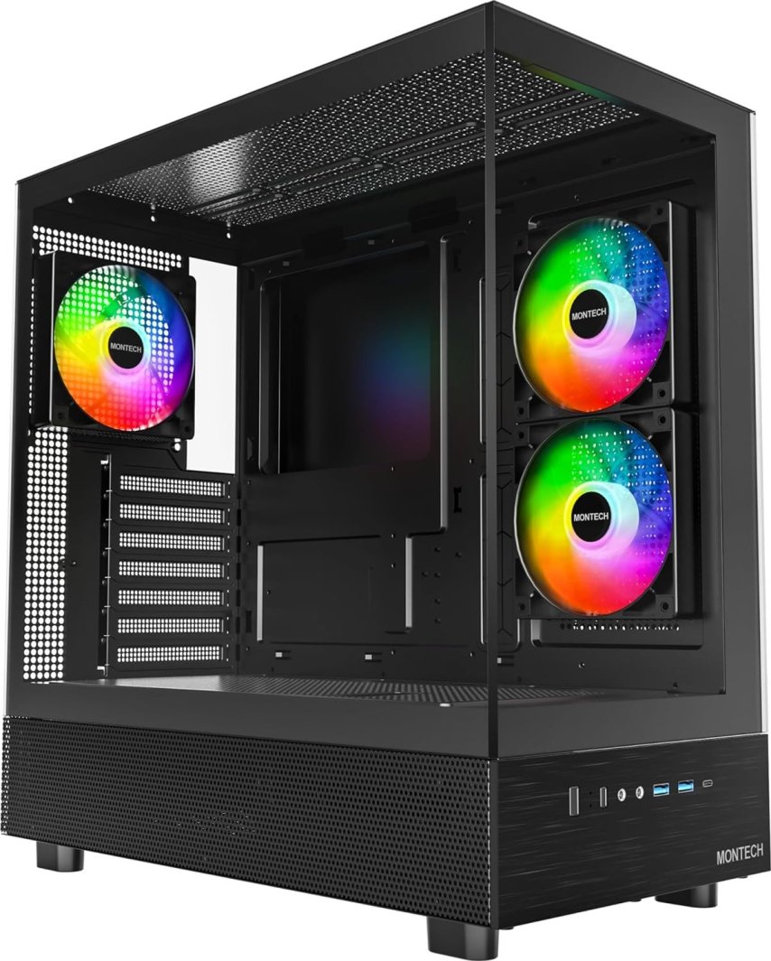 Obudowa Montech XR czarna ARGB