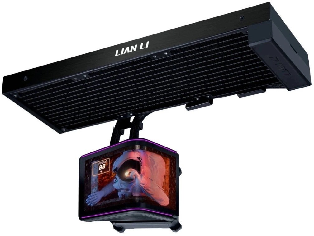 Chłodzenie wodne Lian Li HydroShift II OLED Curved 360 (G89.GHS2OLDC36NB.00)