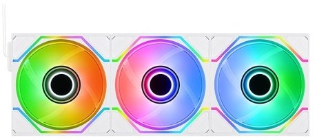 Wentylator Thermaltake Swafan Infinity EX14 ARGB Sync White 3Pack (CL-F255-PL14SW-A)