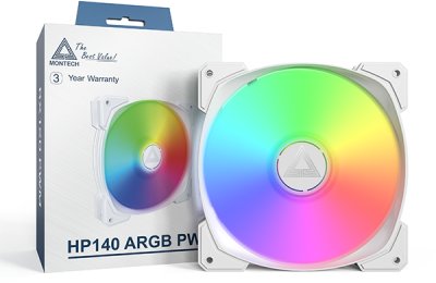 Wentylator Montech HP140 ARGB PWM (HP140 ARGB PWM (W))