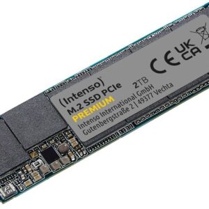 Dysk SSD Intenso Premium 2TB M.2 2280 PCI-E x4 Gen3 NVMe (3835470)