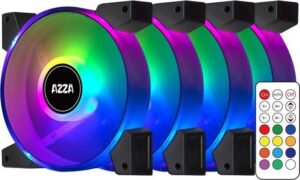 Wentylator Azza Hurricane II ARGB 4-pack (FNAZ-12DRGB2-241)