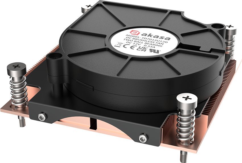 Chłodzenie CPU Akasa 1U Intel LGA 1700 (AK-CC7406BP01)