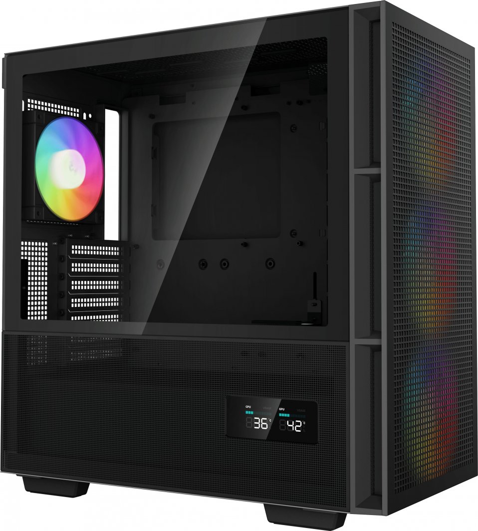 Obudowa Deepcool CH560 ARGB Digital Czarna (R-CH560-BKAPE4D-G-1)