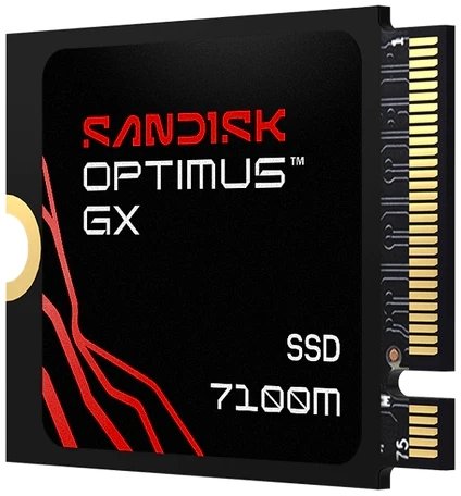 Dysk SSD SanDisk Optimus GX 7100M - SSD - 1 TB - wewnętrzny - M.2 2230 - PCIE 4.0 x4 (NVME)