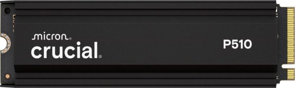 Dysk SSD Crucial P510 2TB M.2 2280 PCI-E x4 Gen5 NVMe (CT2000P510SSD5)