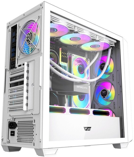 Obudowa Darkflash DS900WD biała bez wentylatorów