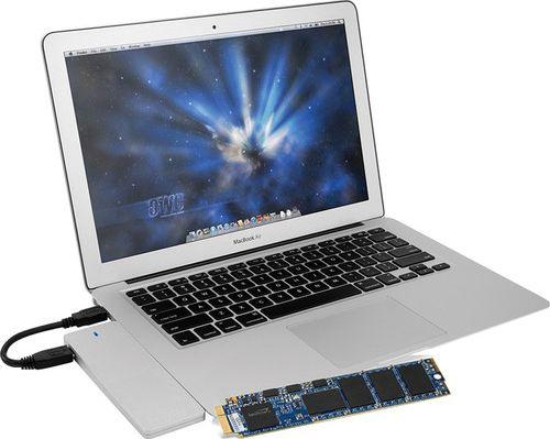 Dysk SSD OWC Aura 6G + Envoy 480GB Macbook SSD SATA III (OW-SSDA2A6K480)