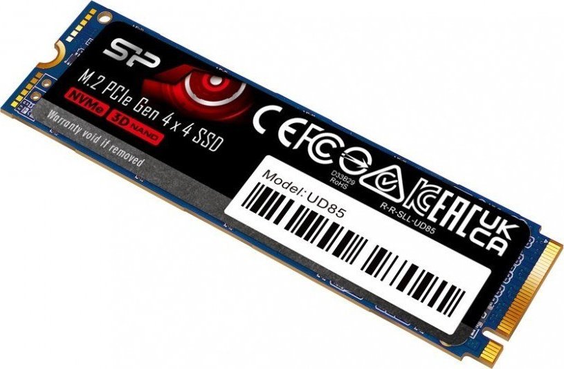 Dysk SSD Silicon Power UD85 250GB M.2 2280 PCI-E x4 Gen4 NVMe (SP250GBP44UD8505)