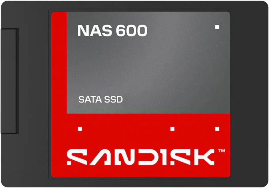 Dysk SSD SanDisk NAS 600 4 TB 2.5" SATA III 3D TLC NAND (SDSNS2400TAB-000G0)
