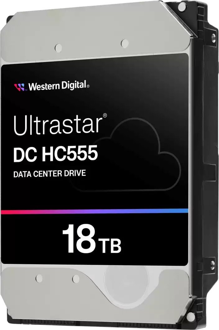 Dysk WD Western Digital Ultrastar DC HC555 dysk twardy 18 TB 7200 RPM 512 MB 3.5" Serial ATA III