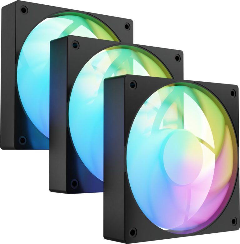 Wentylator Fury SAI S12 ARGB PWM Czarny 3-pack (NGF-2412)