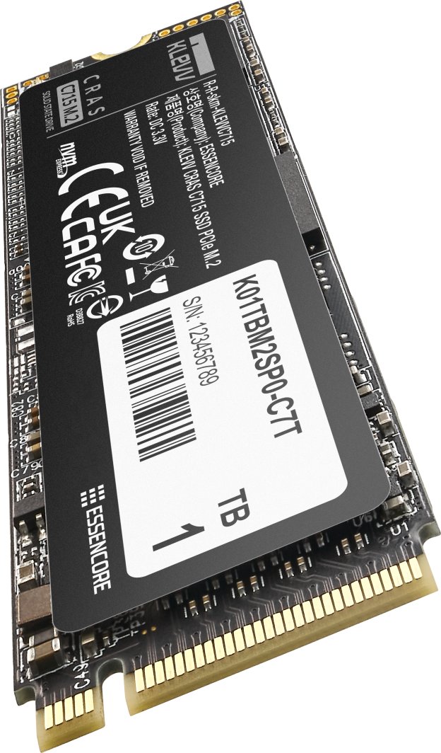 Dysk SSD Usorteret 1 TB KLEVV C715 M.2 2280 PCIE Gen3 NVME (K01TBM2SP0-C7T)