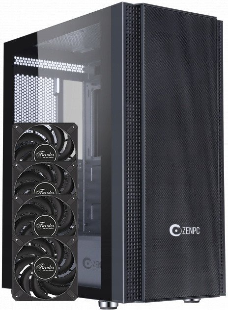Obudowa Zenpc Z5 Mesh czarna (ZEN.Z5.01.BK.4FX)