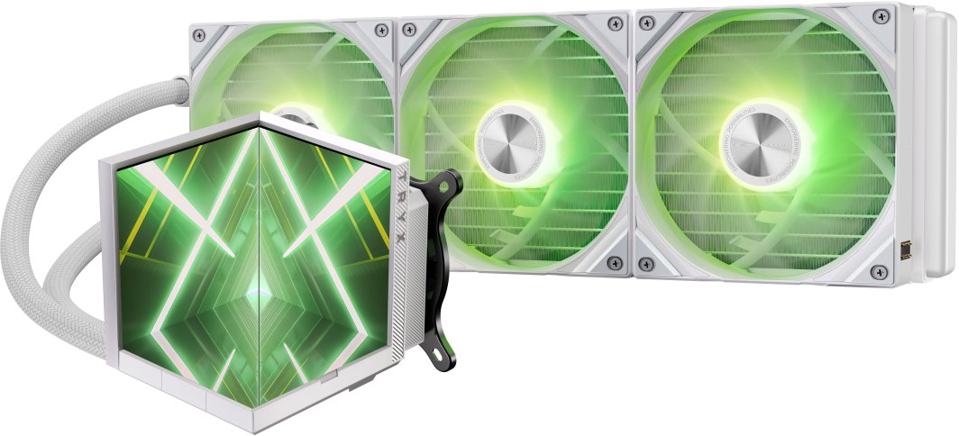 Chłodzenie wodne TRYX Stage ARGB 360 Dual-IPS-Display (L-S360A-DM3M-G0W)