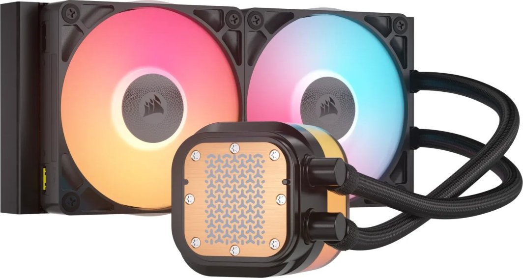 Chłodzenie wodne Corsair iCUE LINK Titan 240 RX LCD RGB (CW-9061022-WW)