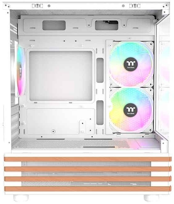 Obudowa Thermaltake View 170 WS ARGB biało-brązowa (CA-1Z4-00M6WN-WS)