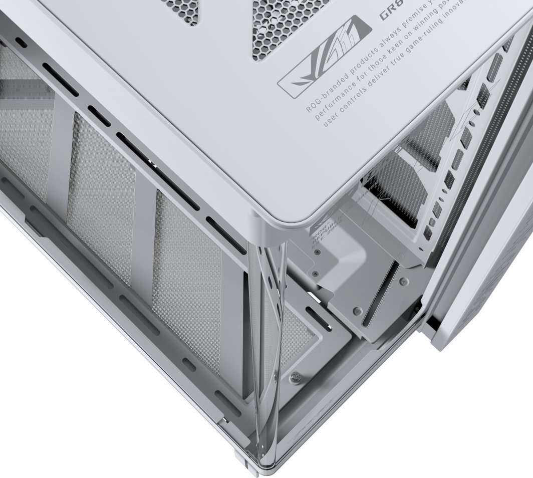 Obudowa Asus ROG CRONOX GR801 CURVE TG ARGB White Midi Tower Biały (90DC00T3-B09030)