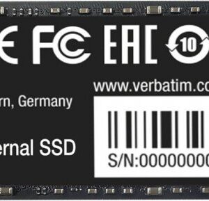 Dysk SSD Verbatim Vi3000 512GB M.2 2280 PCI-E x4 Gen3 NVMe (49374)