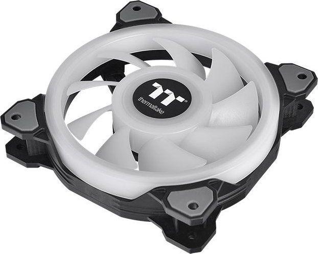 Wentylator Thermaltake Riing Quad 12 RGB Czarny (CL-F088-PL12SW-C)