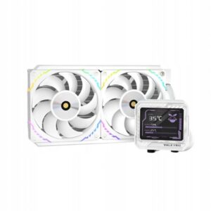 Chłodzenie wodne Valkyrie V240 LCD White (VK-AIOV240W)