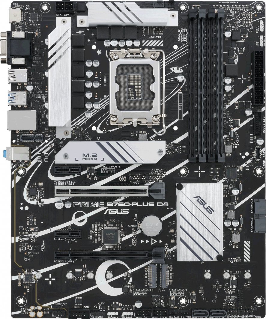 Płyta główna Asus PRIME B760-PLUS D4