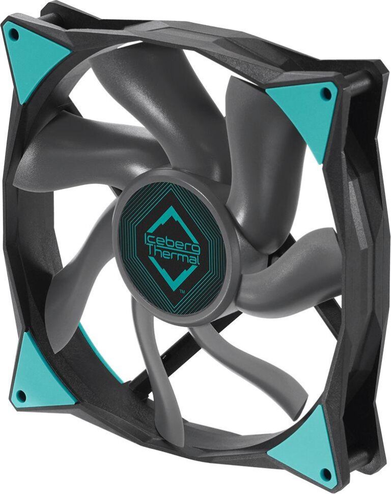 Wentylator Iceberg IceGALE 140 mm Czarny (ICEGALE14-C0A)