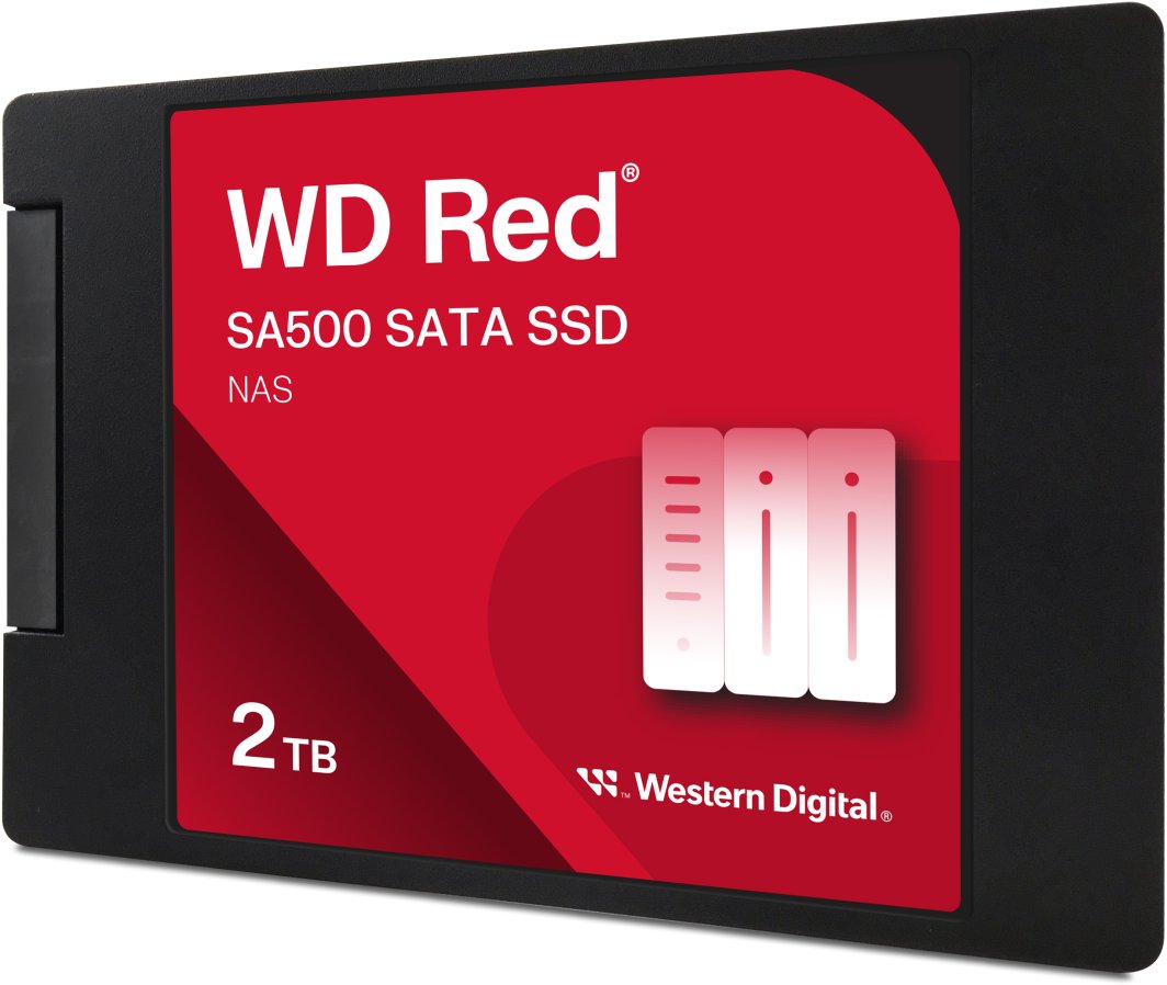 Dysk SSD WD Red SA500 2TB 2.5" SATA III (WDS200T2R0A)