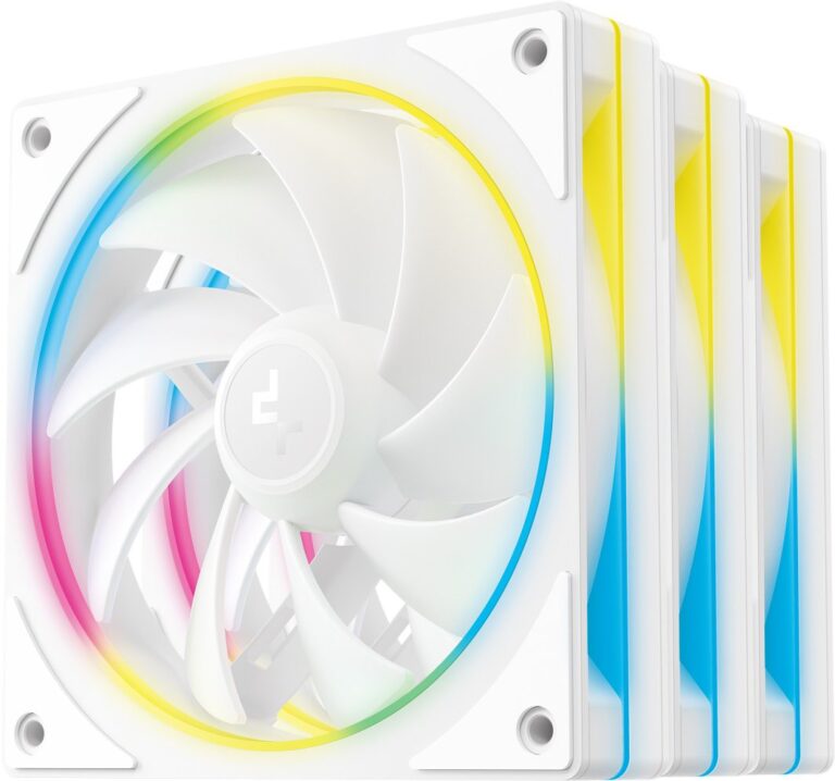 Wentylator Deepcool FL12 SE WH 3-pack (R-FL12SE-WHAPN3-G)