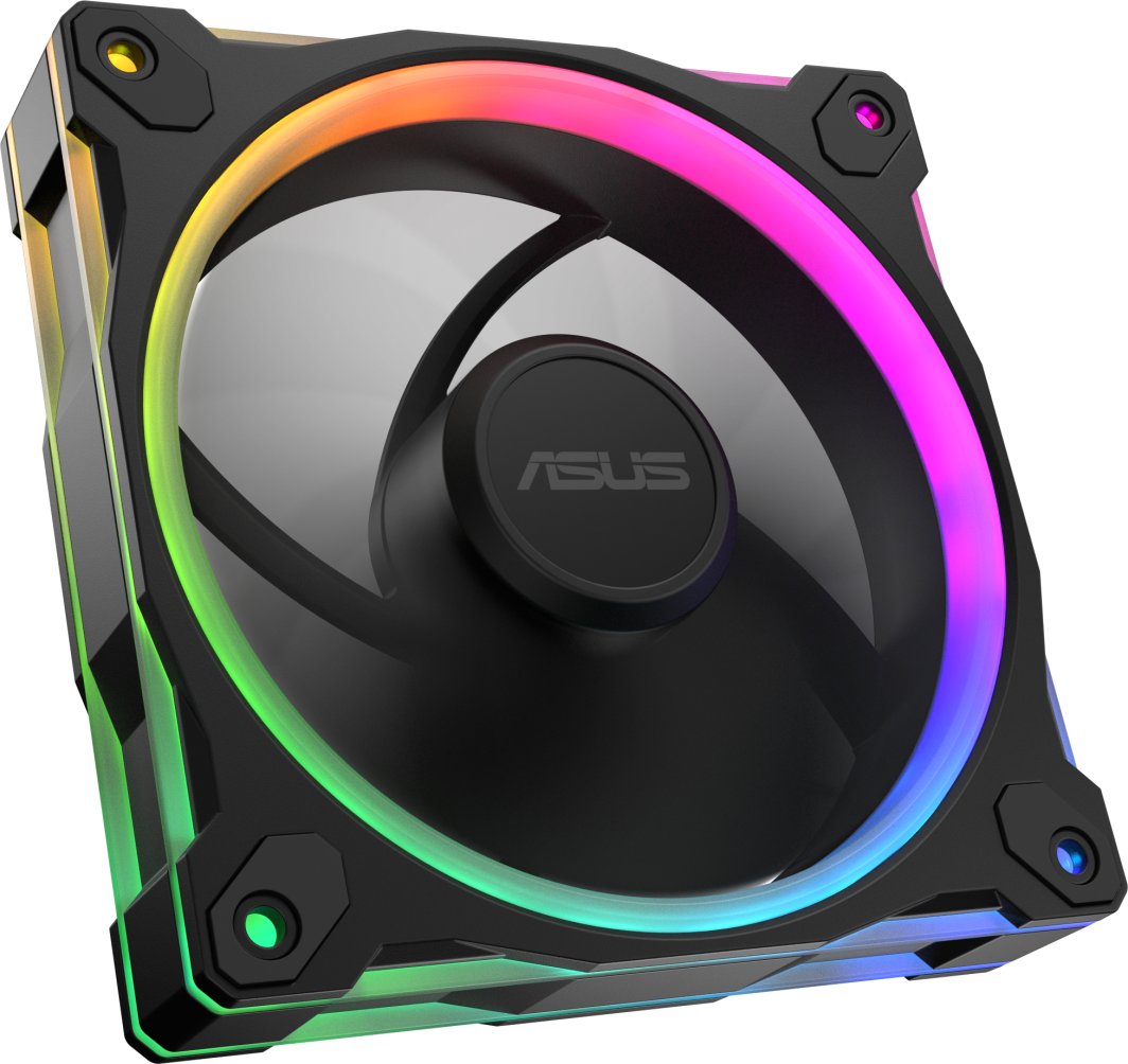 Wentylator Asus Prime MR120 ARGB Reverse Blade czarny (90DA00L0-B09000)