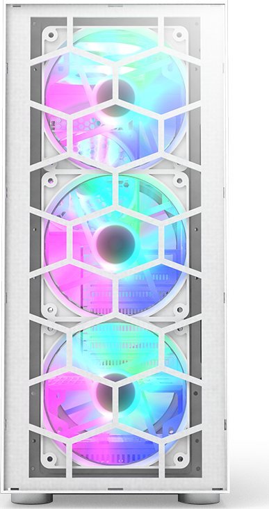 Obudowa Montech X3 TG RGB biała