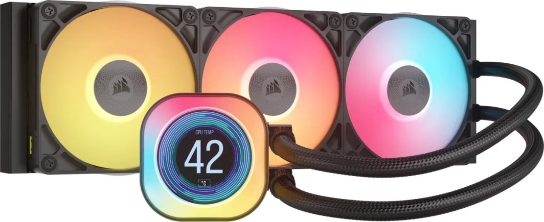 Chłodzenie wodne Corsair iCUE LINK Titan 360 RX LCD RGB (CW-9061023-WW)