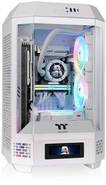 Obudowa Thermaltake The Tower 250 Snow (CA-1Z9-00S6WN-00)