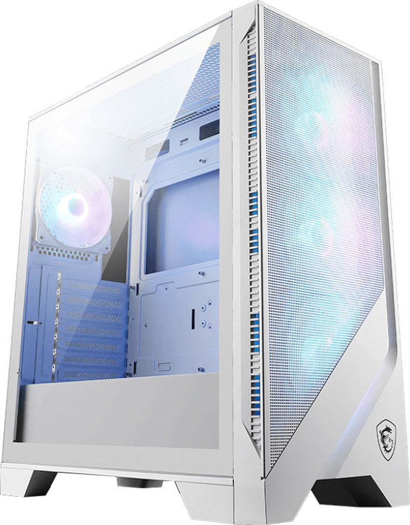 Obudowa MSI Mag Forge 320R Airflow ARGB biała (306-7G23W21-HH9)
