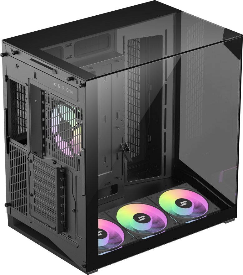 Obudowa GameMax NEX C56 VC BK Czarny