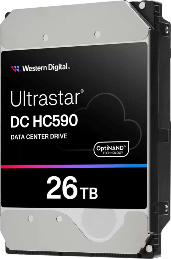 Dysk WD Ultrastar DC HC590 26TB 512 7200RPM SAS ULTRA 512E SE P3